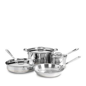 Stainless Steel 5-Piece Pot Set